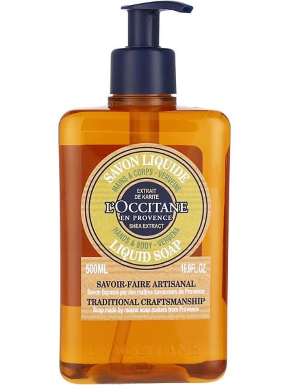 L'Occitane Shea Butter Verbena Liquid Hand Soap, 16.9 Fl Oz NEW